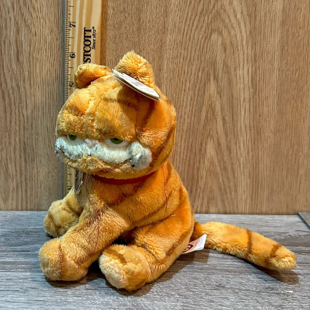 GARFIELD The Movie Cat TY BEANIE BABY PLUSH Toy W/ Heart Tag 2004 7